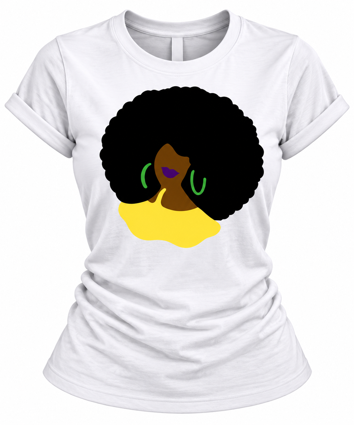 T-Shirt – Black Girl Magic Natural Hair Tee, African American Beauty & Empowerment Shirt
